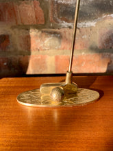 Load image into Gallery viewer, Brass Golf Themed Fire Poker