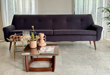 Load image into Gallery viewer, Vintage Couch in Charcoal