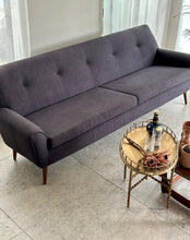 Load image into Gallery viewer, Vintage Couch in Charcoal
