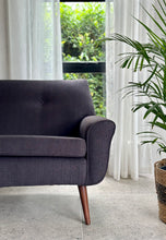 Load image into Gallery viewer, Vintage Couch in Charcoal