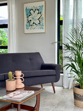 Load image into Gallery viewer, Vintage Couch in Charcoal