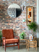 Load image into Gallery viewer, Square cane side table