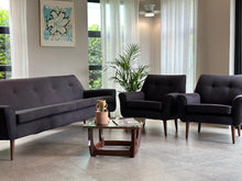 Load image into Gallery viewer, Vintage Couch in Charcoal