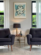 Load image into Gallery viewer, Pair Of Vintage Armchairs in Charcoal