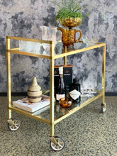 Load image into Gallery viewer, Mid-Century Drinks Trolley