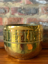 Load image into Gallery viewer, Vintage Brass Planters