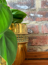 Load image into Gallery viewer, Vintage Brass Planters