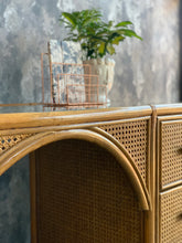 Load image into Gallery viewer, Cane dresser/ Desk