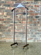 Load image into Gallery viewer, Vintage wooden dumb valet