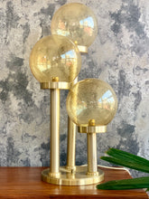 Load image into Gallery viewer, Brass 3 ball retro light