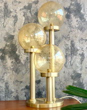 Load image into Gallery viewer, Brass 3 ball retro light