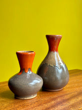 Load image into Gallery viewer, Trio of Retro "Art Potteries" Small Vases