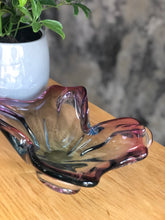 Load image into Gallery viewer, Blue & purple Murano bowl