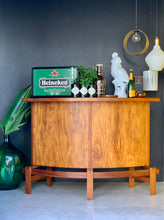 Load image into Gallery viewer, Mid-Century Kiaat Bar
