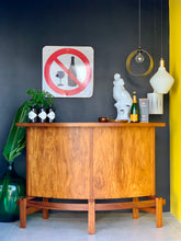 Load image into Gallery viewer, Mid-Century Kiaat Bar