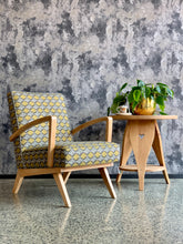 Load image into Gallery viewer, Mid-Century Oak Armchair