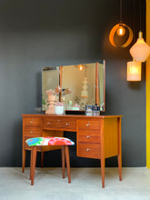 Load image into Gallery viewer, Mid-Century Dresser & Stool