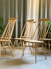 Load image into Gallery viewer, Set of Ercol Goldsmith Dining chairs