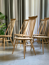 Load image into Gallery viewer, Set of Ercol Goldsmith Dining chairs