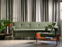 Load image into Gallery viewer, Vintage Curved Couch