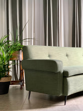 Load image into Gallery viewer, Vintage Curved Couch