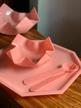 Load image into Gallery viewer, Vintage Pink Perspex Kitchen/Picnic Set