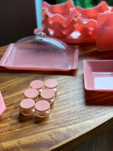 Load image into Gallery viewer, Vintage Pink Perspex Kitchen/Picnic Set