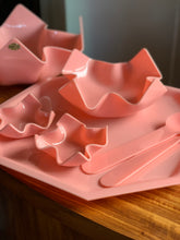 Load image into Gallery viewer, Vintage Pink Perspex Kitchen/Picnic Set