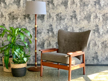 Load image into Gallery viewer, Semi-Wingback Rocking Chair slanted