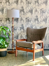 Load image into Gallery viewer, Semi-Wingback Rocking Chair slanted