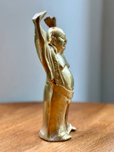 Load image into Gallery viewer, Vintage Brass Buddha Figurine
