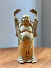 Load image into Gallery viewer, Vintage Brass Buddha Figurine