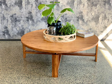 Load image into Gallery viewer, Round Kiaat Coffee Table