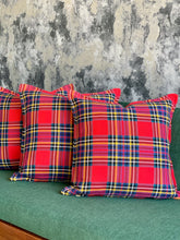 Load image into Gallery viewer, Tartan Scatter cushion