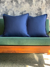 Load image into Gallery viewer, Navy Scatter cushion