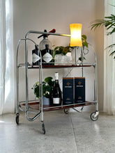 Load image into Gallery viewer, Retro Foldable Drinks Trolley