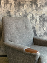 Load image into Gallery viewer, Mid-Century fully upholstered armchair