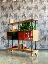 Load image into Gallery viewer, Retro Room divider/ Shelving unit