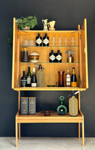 Load image into Gallery viewer, Tall Mid-Century Drinks Cabinet