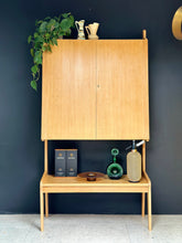 Load image into Gallery viewer, Tall Mid-Century Drinks Cabinet