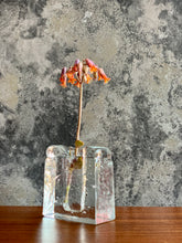 Load image into Gallery viewer, Vintage Stem Glass Vase