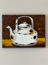 Load image into Gallery viewer, Signed Canvas - VIntage Coffee Pot