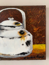 Load image into Gallery viewer, Signed Canvas - VIntage Coffee Pot