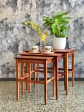 Load image into Gallery viewer, Mid-Century nest of tables