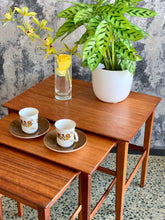 Load image into Gallery viewer, Mid-Century nest of tables