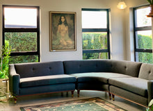 Load image into Gallery viewer, Mid-Century Modular Curved Couch