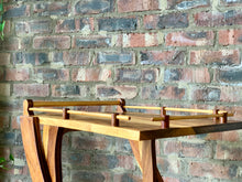 Load image into Gallery viewer, Retro Kiaat Drinks Trolley