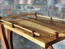 Load image into Gallery viewer, Retro Kiaat Drinks Trolley