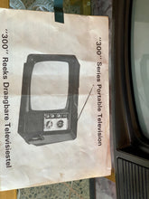 Load image into Gallery viewer, Orange Blaupunkt portable tv