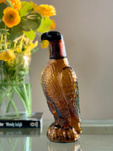 Load image into Gallery viewer, Vintage Amber Glass Decanter